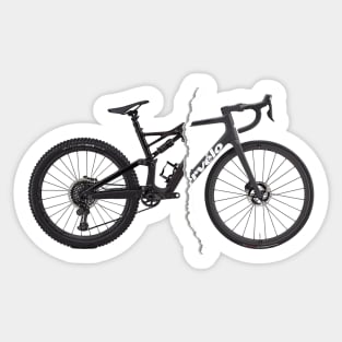 Cycling - Trail bike and Roadbike Sticker